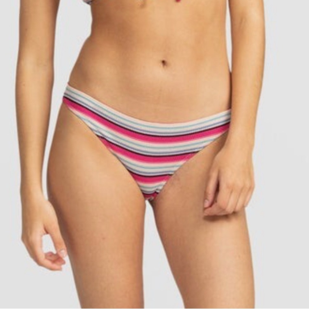 Roxy Multicolor Striped Bikini Bottom - image 4